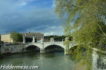 Bridge over the Tiber River