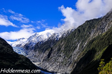 The scenic Franz Josef Glacier on the south island of New Zealand. Image by Bonnie Fink