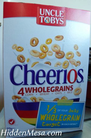 These taste almost like real Cheerios.