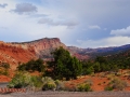 Red rocks in Capitol Reef