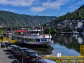 Boats on the Mosel River