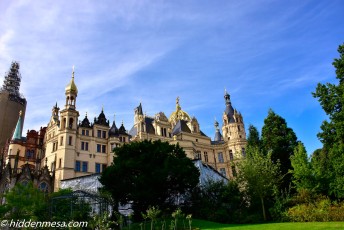 Schwerin Palace and the Golden Dome.