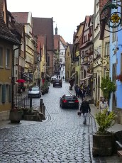 Street Scene in Rothenburg