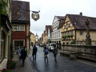 Street Scene in Rothenburg