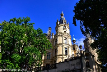 Domes of Schwerin Palace.