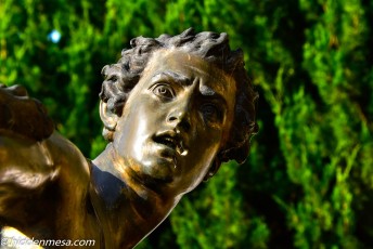 Statue at Schwerin Palace.