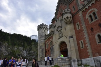 Entrance to Neuschwanstein Castle