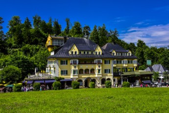 One of the beautiful buildings in Schwangau