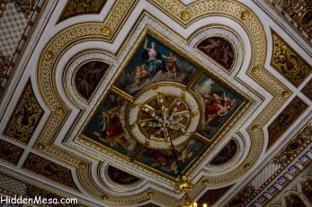Ceiling inside the Schwerin Castle