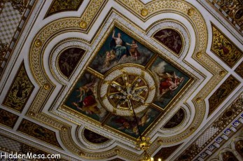 Ceiling inside the Schwerin Castle