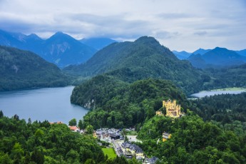 View of Hohenschwangau Castle