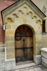 Doorway at Neuschwanstein Castle