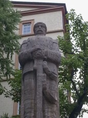 Statue in of Otto Von Bismarck Baden Baden