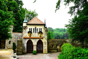 outbuildings at Lichtenstein Castle