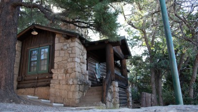 Lodge Overlooking the Canyon