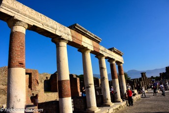 Columns at the Temple of Jupiter