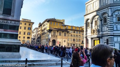 Square between the Cathedral and the Baptistery