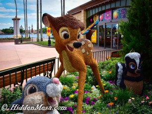 Bambi,Thumper, and Flower