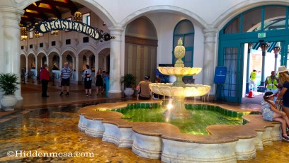 Fountain in the Lobby