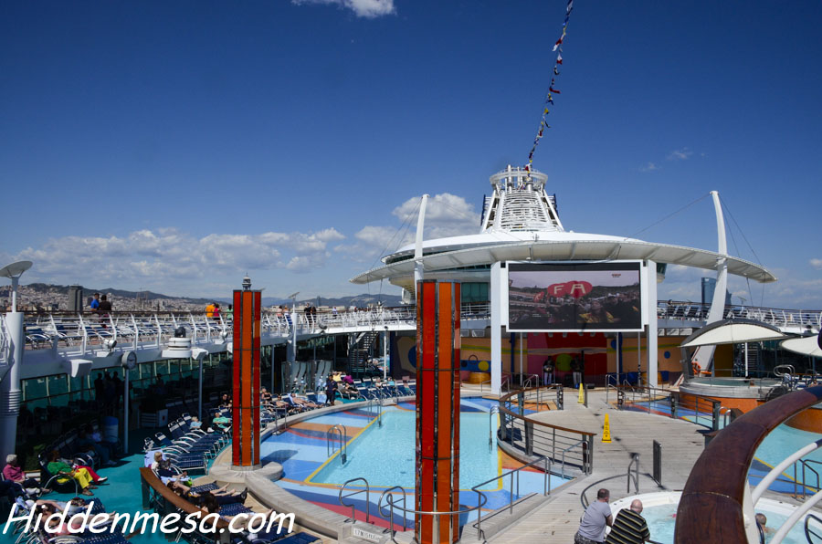 Liberty of the Seas Outdoor Pool